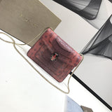 Bold Premium PU Leather Handbag - Smooth Faux-Leather Exterior | Women's Premium Handbag #1781 - front view (image 1) of designer-inspired handbag