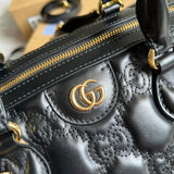Back view of refined statement women's handbag – women's premium purse
