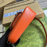 Side profile of sleek everyday-luxe women's handbag – women's statement bag