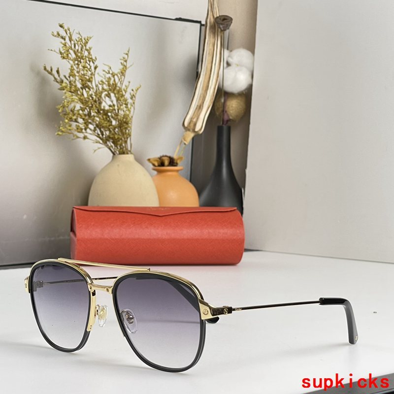 Side view of Cartier unisex sunglasses