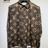 Back view of Louis Vuitton cotton t-shirt with signature branding