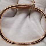 Front view of Cartier unisex jewelry piece