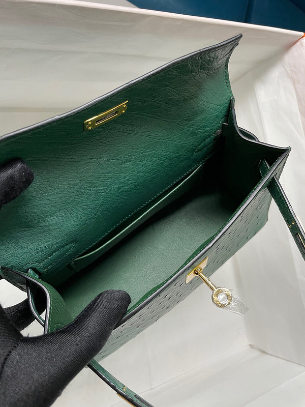 Close-up detail of modernist bag design