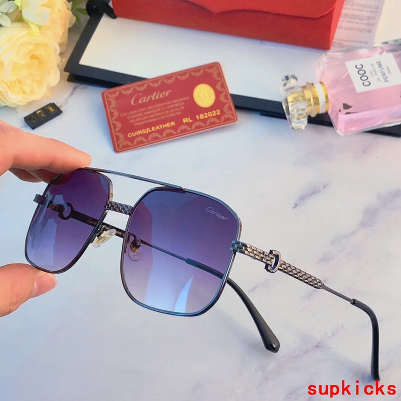Lifestyle view of Cartier unisex sunglasses