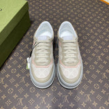 Gucci clean off-white luxury sneakers view 11 padded collar comfort