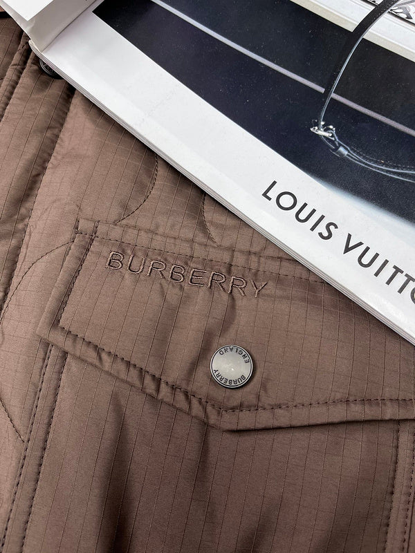 Burberry luxury designer clothing detail shot