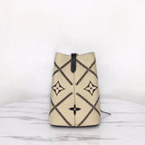 Interior view of structured refined women's handbag – women's luxury handbag