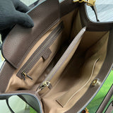 Side profile of refined everyday-luxe women's handbag – women's luxury handbag
