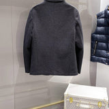 Side profile of Louis Vuitton luxury clothing with relaxed-fit cut