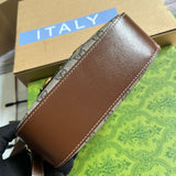 Side profile of classic signature women's handbag – women's luxury handbag