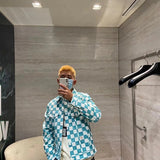 Back view of Louis Vuitton luxury clothing with streetwear-inspired cut