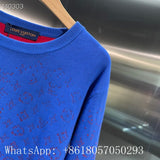 Side profile of Louis Vuitton luxury clothing with runway-inspired design
