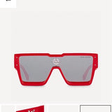 Angled view of Louis Vuitton unisex sunglasses