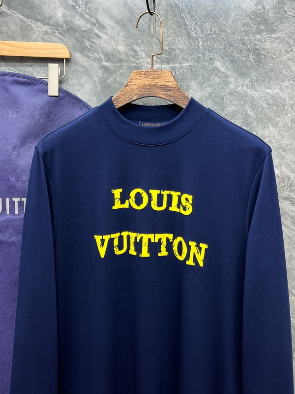 Full styled look of Louis Vuitton luxury clothing with streetwear-inspired cut