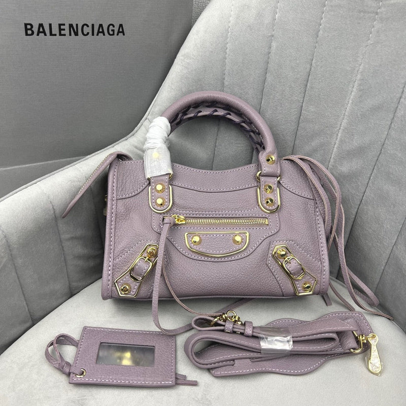 Zivas Charm Classic Sensibility Statement Handbag (Signature Shape & Finish) – Angled View