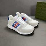 Gucci Designer sneakers in bold contrast sleek tonal finish front view