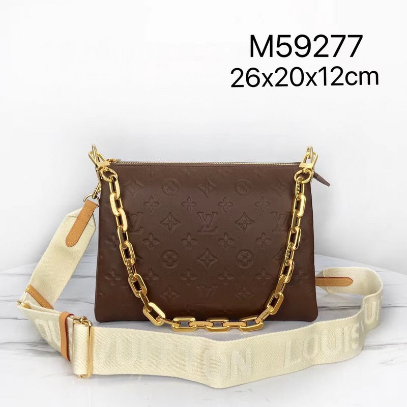 Side profile of elevated premium women's handbag – women's luxury accessory