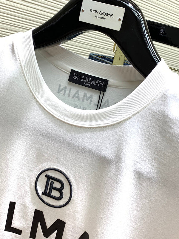 Close-up detail view of Balmain luxury piece style No.076