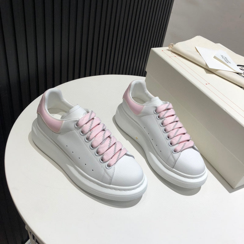 Alexander McQueen clean off-white luxury sneakers view 7 premium leather build