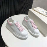 Alexander McQueen clean off-white luxury sneakers view 7 premium leather build