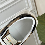 Gucci sneakers detailed view showing premium designer craftsmanship