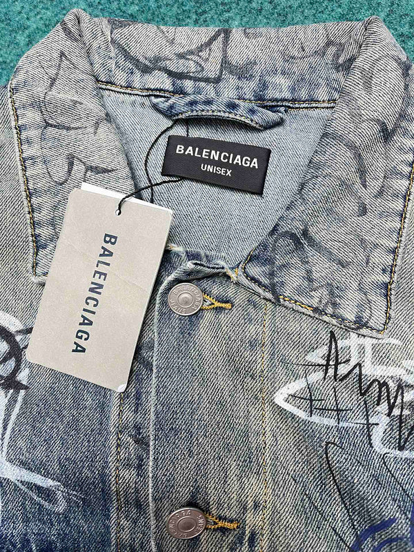 Balenciaga clothing close-up — premium authentic designer style