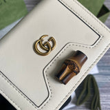 Back view of statement signature women's handbag – women's statement bag