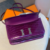 Close-up detail of refined bag design