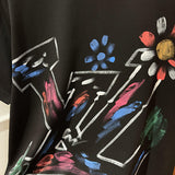 Back view of Louis Vuitton cotton t-shirt with relaxed-fit cut