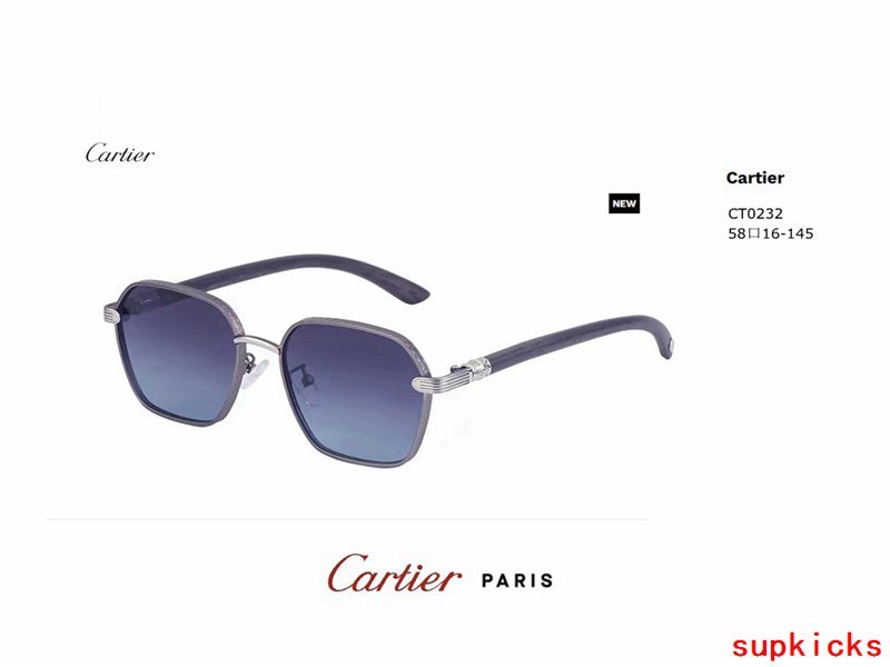 Lifestyle view of Cartier unisex sunglasses