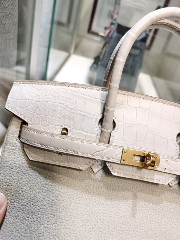 Considered bag shown from front angle