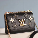 Close-up detail of everyday-luxe refined women's handbag – women's designer-style accessory