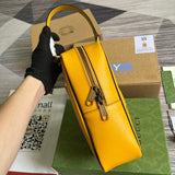Side profile of elevated modern women's handbag – women's designer-style accessory
