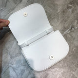 Polished Faux Leather Handbag - Everyday Elegance | Women's Designer-Inspired Purse #812 - alternate angle view (image 8) of designer-inspired handbag