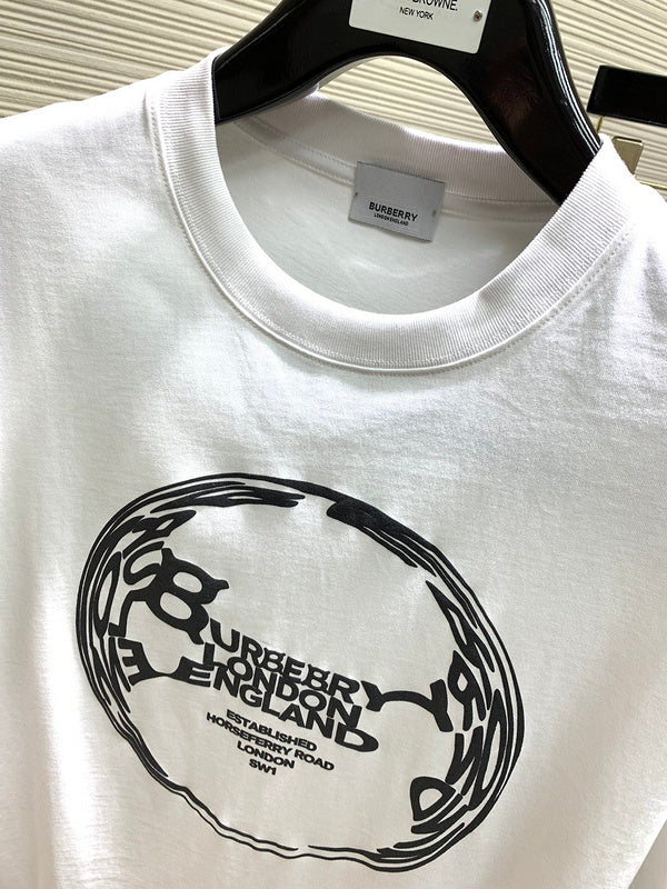 Burberry t-shirt detail view — premium authentic designer style
