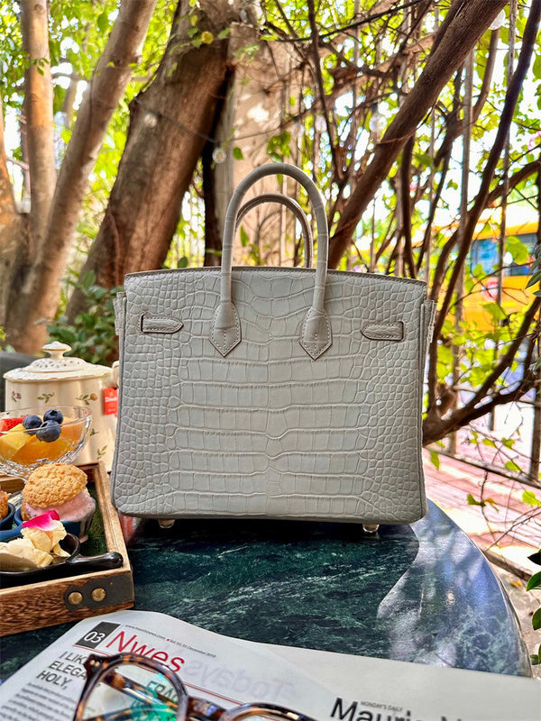 Structured bag shown from front angle