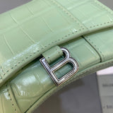 Elegant Faux Leather Handbag - Statement Silhouette | Women's Fashion Handbag #493 - interior view (image 6) of designer-inspired handbag