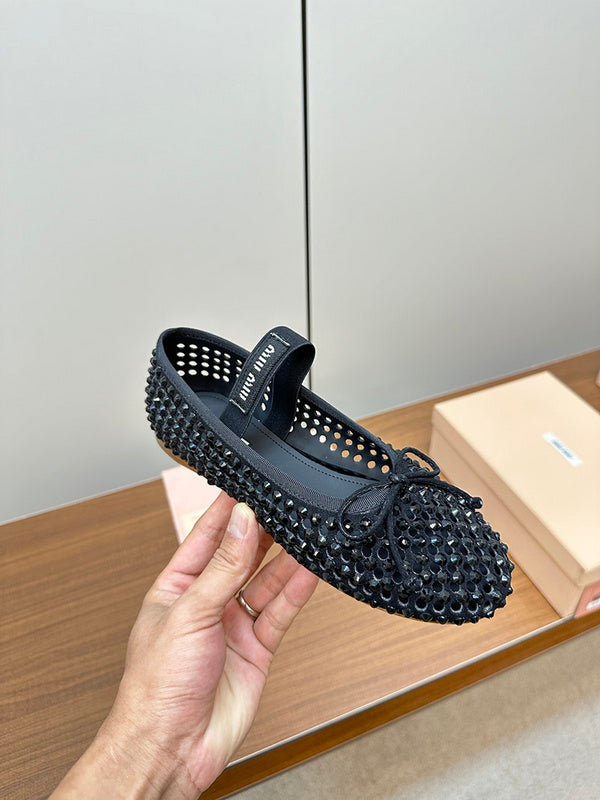 Miu Miu luxury shoes front view — premium authentic designer style