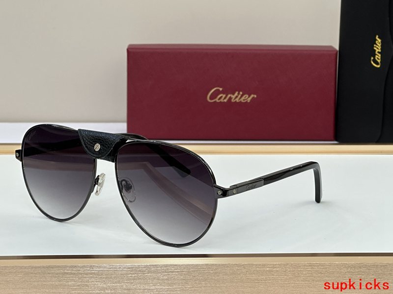 Front view of Cartier unisex sunglasses