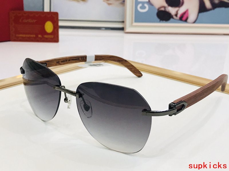 Lifestyle view of Cartier unisex sunglasses