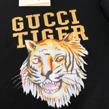 Full styled look of Gucci luxury clothing with relaxed-fit cut