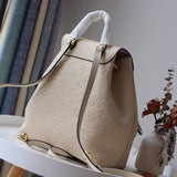 Top view of structured everyday-luxe women's handbag – women's premium purse