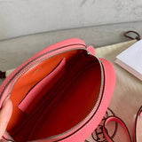 Poised bag shown from front angle