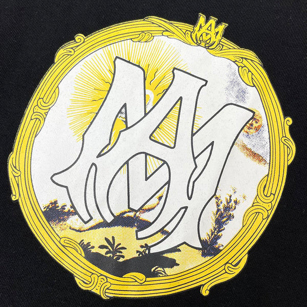 Amiri t-shirt close-up — premium authentic designer style