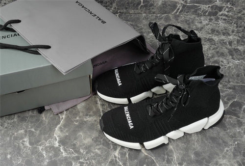 Balenciaga Grey Classic Ballet Flats - Back View
