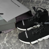 Balenciaga Grey Classic Ballet Flats - Back View