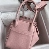 Close-up detail of polished bag design