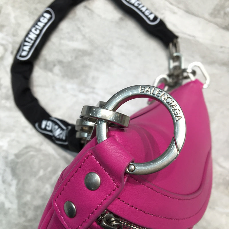 Sophisticated Premium PU Leather Handbag - Refined Silhouette | Women's Fashion Handbag #731 - back view (image 4) of designer-inspired handbag