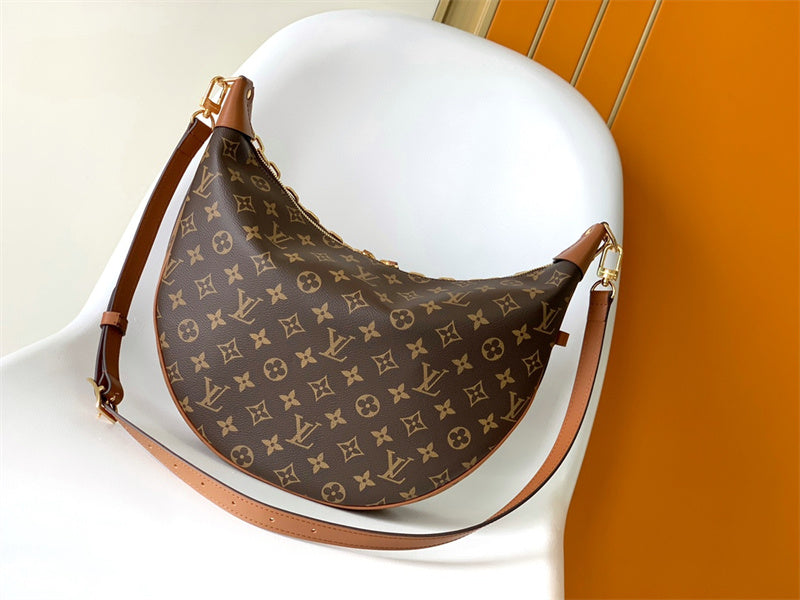  Statement crossbody bag carried on shoulder