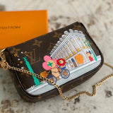 Close-up detail of modern premium women's handbag – women's everyday handbag